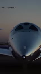 Virgin Galactic's commercial spacecraft Aperon, whose name comes from the ancient Greek word for "boundless"