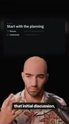 A quickly drafted plan