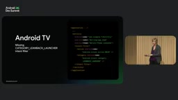 Intent identifier for TV app launch entry