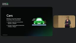 Automotive OS screenshot spec requirements