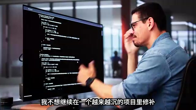 我不想继续在一个越来越沉的项目里修补