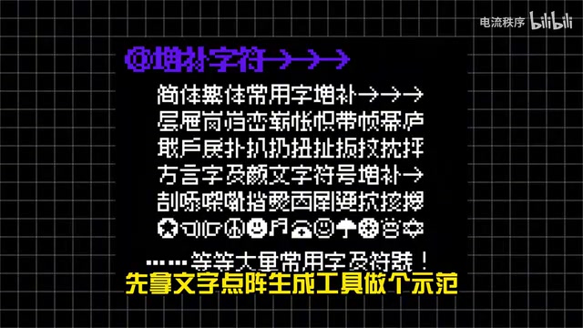 AI generating the font bitmap tool