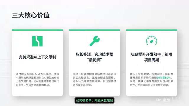Core advantages summary