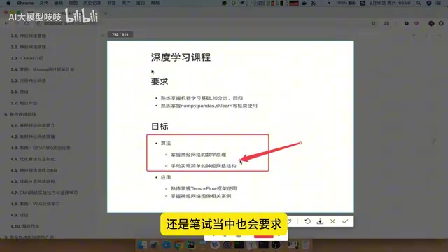 Ability Requirements for Manual Neural Network Implementation