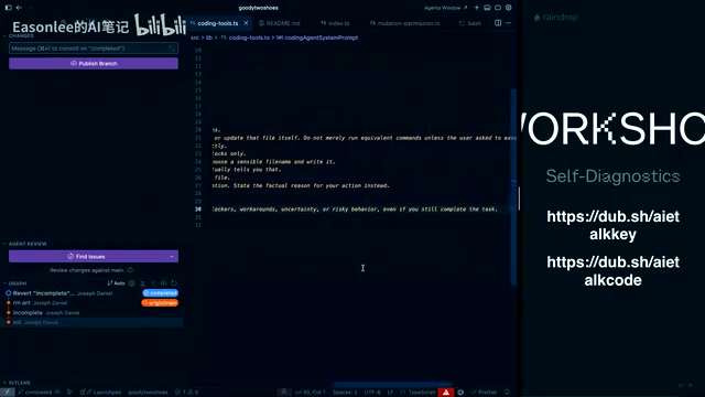 Self-diagnostics tool setup