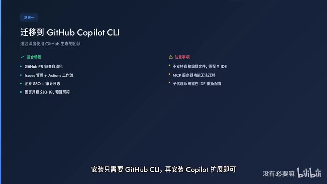 Copilot CLI limitations