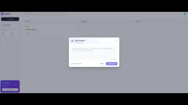 AI intelligent task extraction feature demo