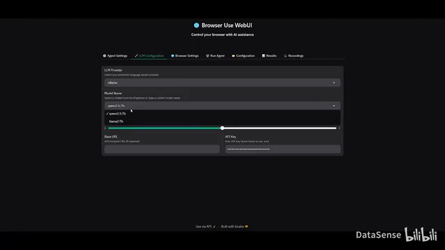 API environment configuration