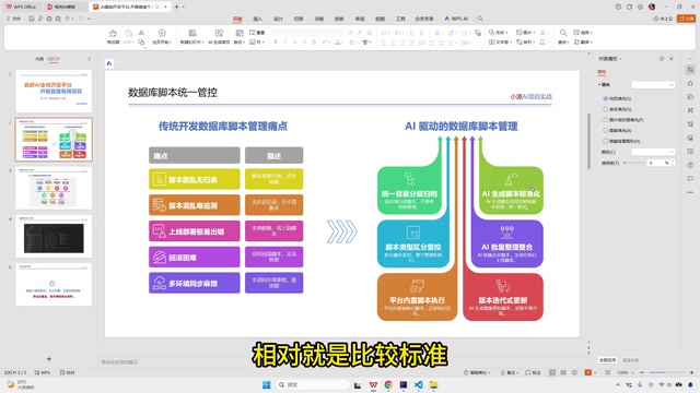 AI-generated standardized scripts