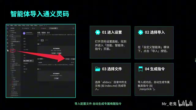 Importing an agent is equivalent to binding an EC expert identity to AI