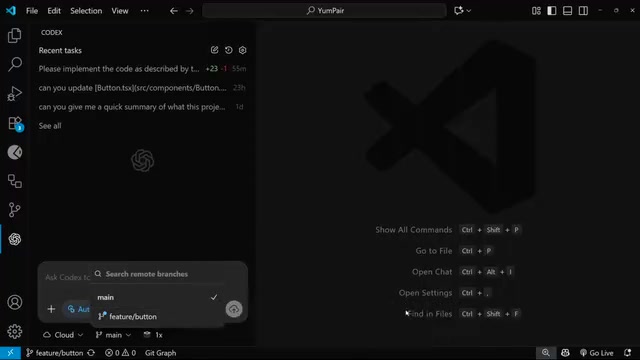 OpenAI Codex云端任务委派:从VS Code到PR的完整工作流