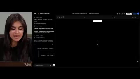 applying everything that you would need in order to create a Snowflake application.