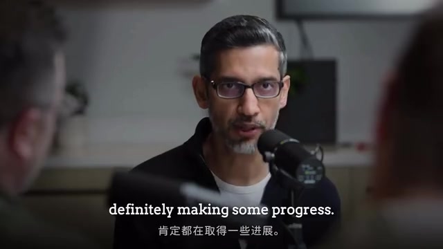 progress, but in the way people describe it.