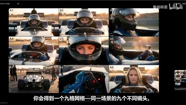 Scene grid example
