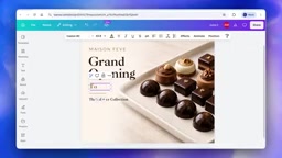 Editable file opened in Canva
