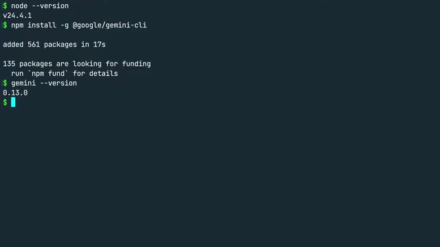 Gemini CLI Authentication Flow