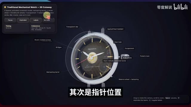 GPT-5.6 Pro机械钟表设计案例