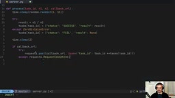 Server-side code implementation
