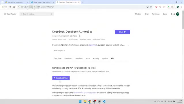 Creating an API Key