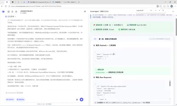 API request payload information
