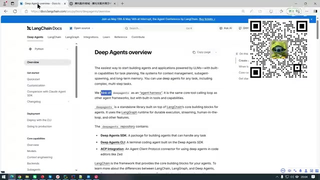 I'm using this framework from the LangChain team