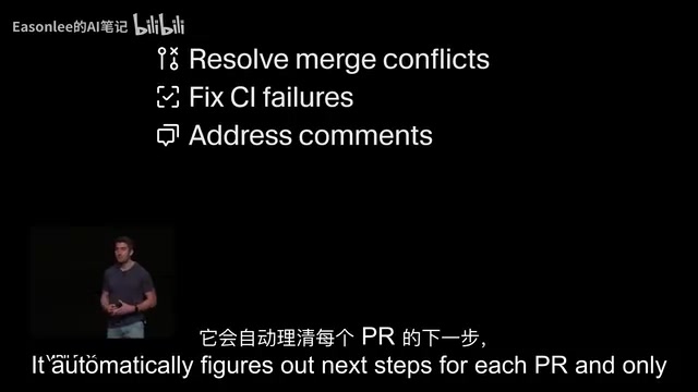 Origin automatically handles PRs, only alerting humans when necessary