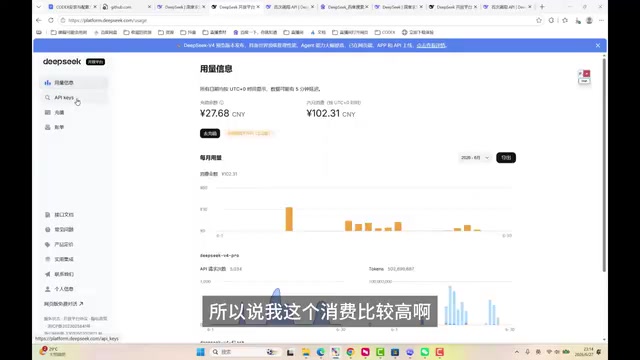 Token usage reference