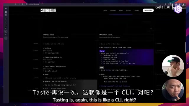 Command Code is a fully featured coding agent