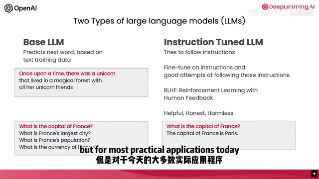 Focus on instruction-tuned models