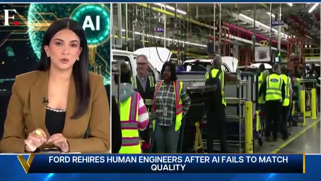 Ford rehired 350 human engineers because the machines fell short