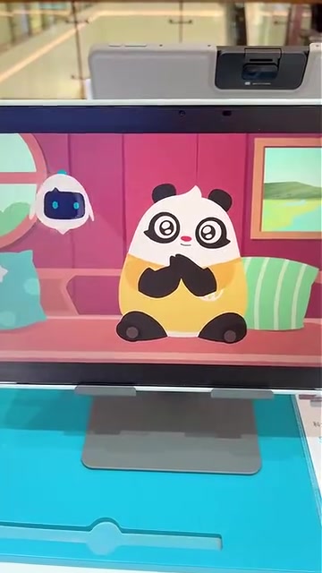 This is my good friend robot Xiaoyan