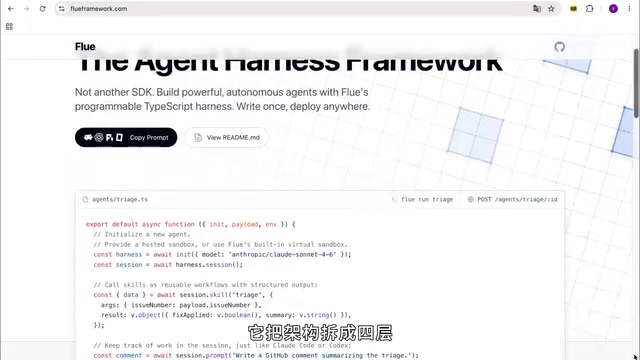 Model layer manages Tokens, Prompts, and Tools