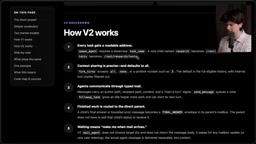 V2 uses a path-based agent hierarchy naming scheme