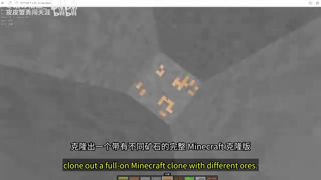Single-prompt Minecraft clone generation