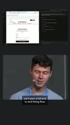 we'll start a full end-to-end fixing flow