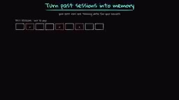 Session Mining: extracting patterns from past runs