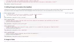 Generating video with Omni Flash