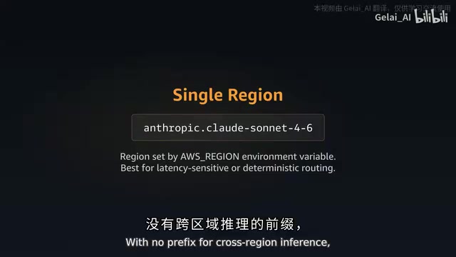 Using a single-region model ID locks you into one region