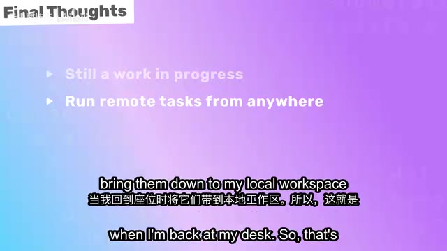 The flexibility of an asynchronous workflow