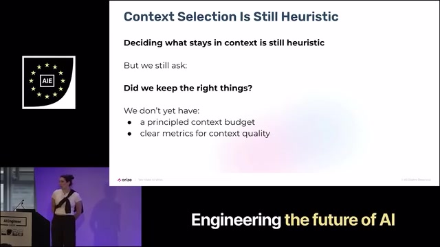 Context strategies under continuous optimization