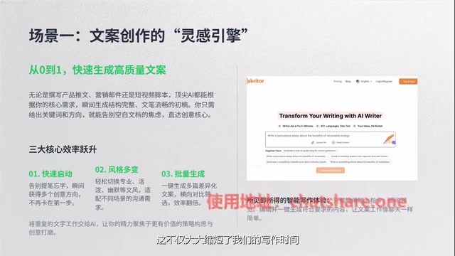 这不仅大大缩短了我们的写作时间