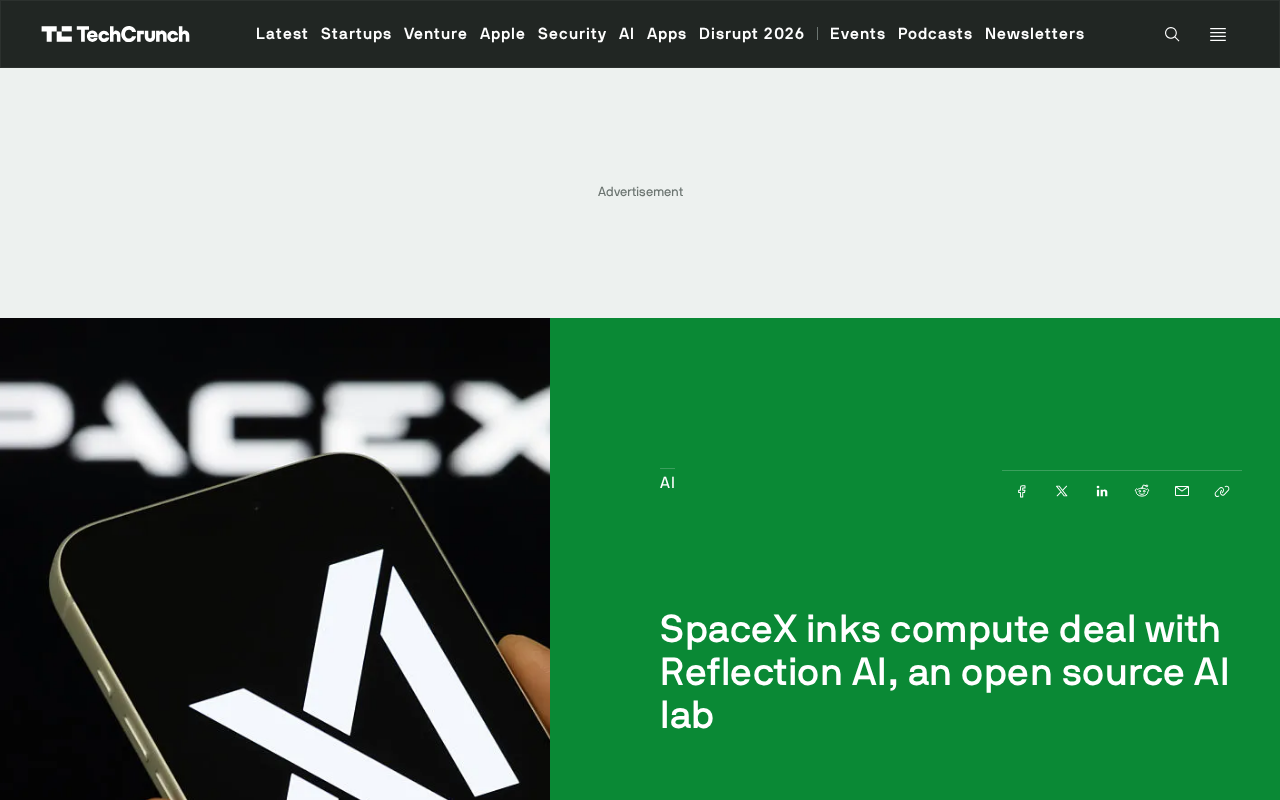 Deep Dive: SpaceX and Reflection AI Sign $6B+ Compute Leasing Deal
