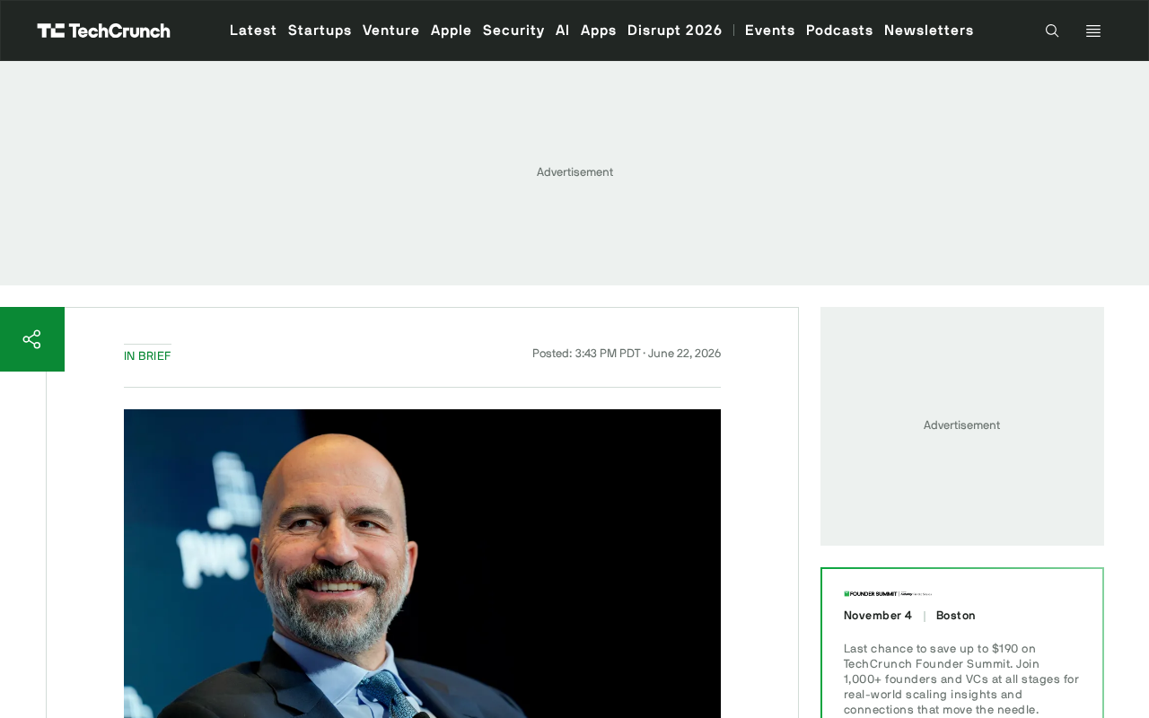 Uber Shareholders Sue Board: Safety Compliance Failures Trigger Massive Litigation