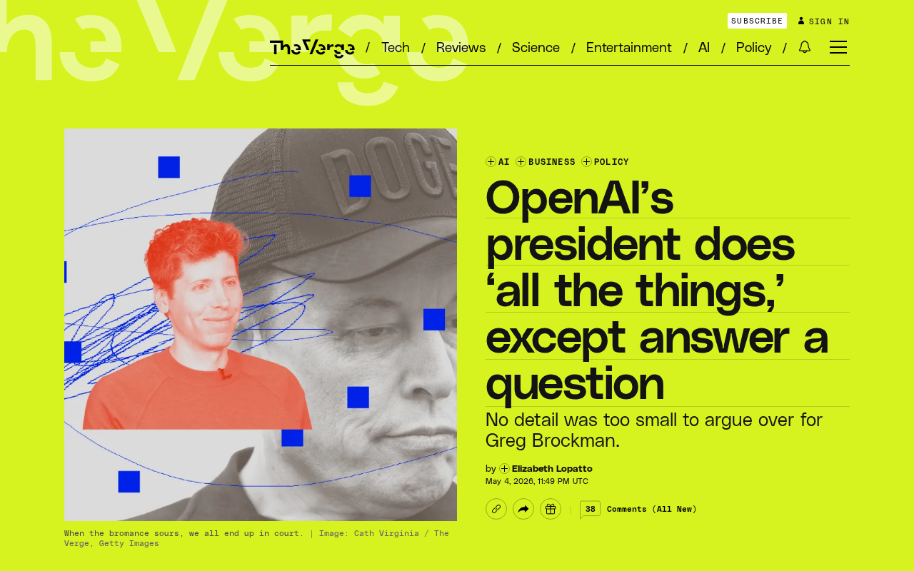 OpenAI President Brockman Testifies in Court: Dodges Questions as Personal Diary Becomes Key Evidence for Musk's Side