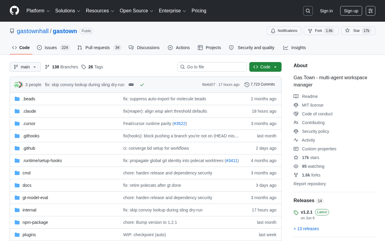 Gas Town: A Multi-Agent Workspace Manager Built in Go