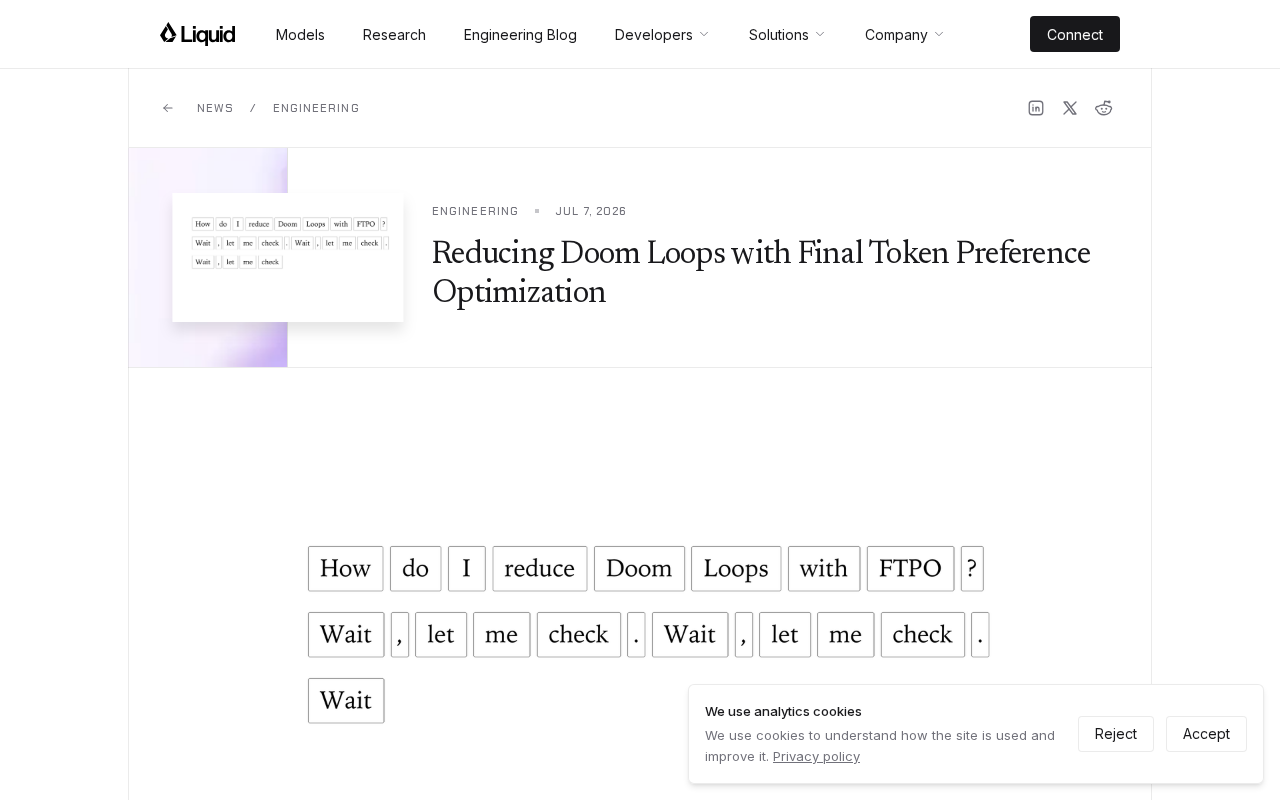 FTPO: A Training-Level Solution to AI Repetition Loops
