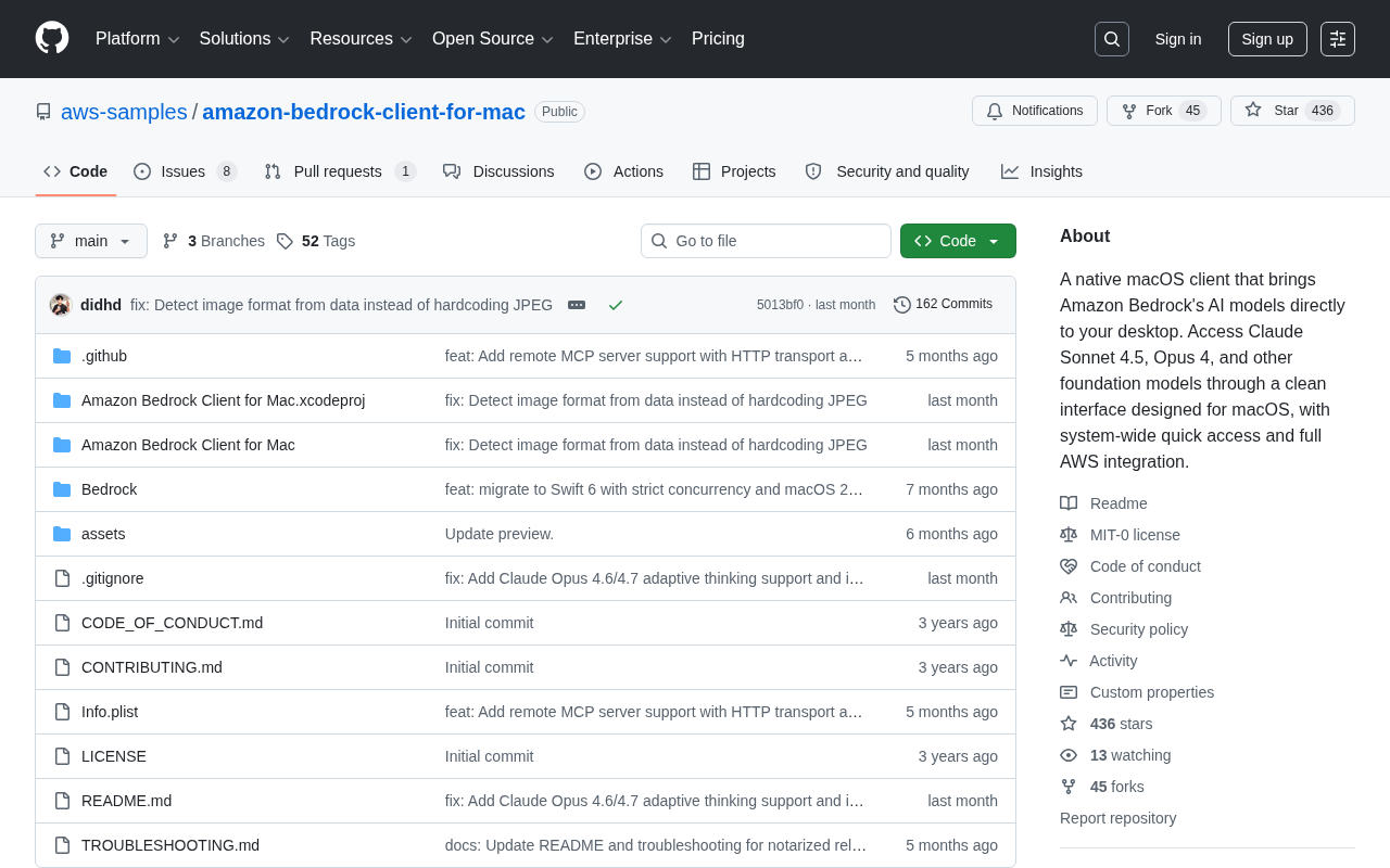 Amazon Bedrock macOS Client: Access Claude and Other AI Models Directly from Your Desktop
