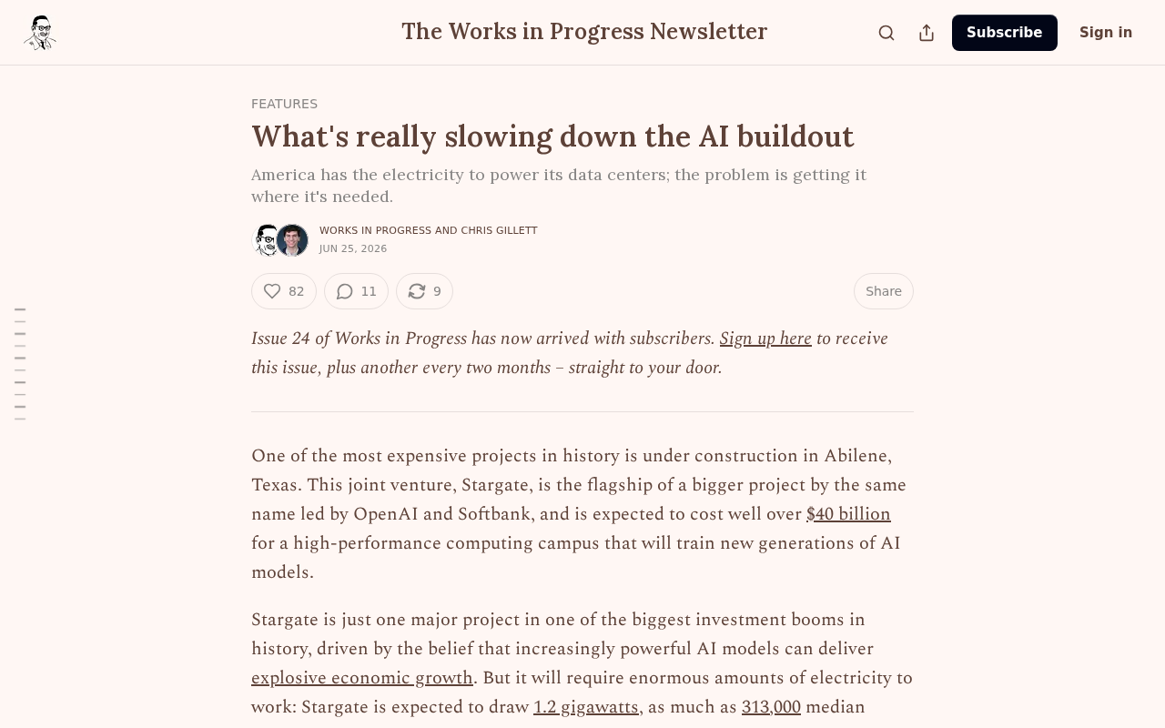 Four Bottlenecks in AI Infrastructure Build-Out: Power, Supply Chains, Capital, and Regulation