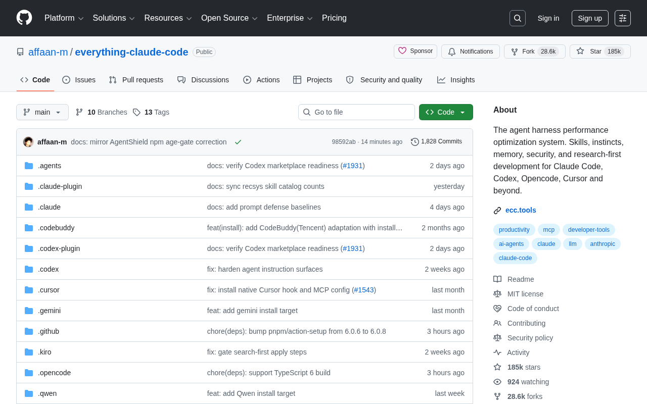 everything-claude-code: A Deep Dive into the 170K-Star AI Coding Agent Optimization Framework