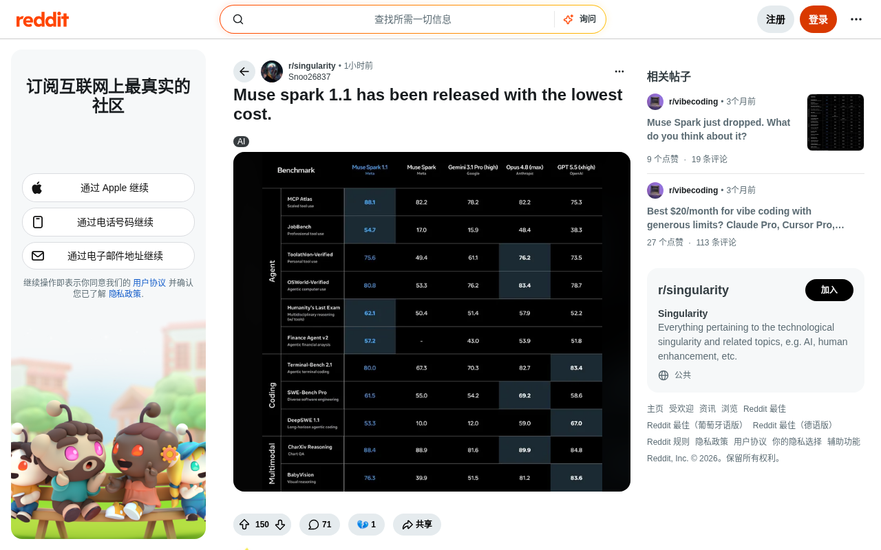 Muse Spark 1.1发布:最低成本AI工具的差异化竞争之路